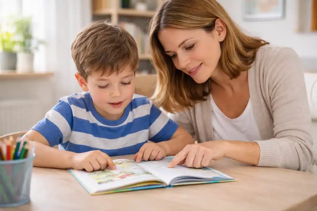 Apoyo familiar a la lectoescritura en niños con TEL en el entorno doméstico
